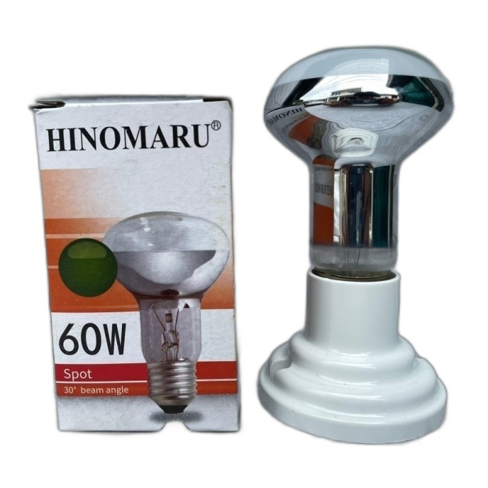 Lampu Pijar Spot Penghangat Ayam NR63 25W/40W/60W Hinomaru