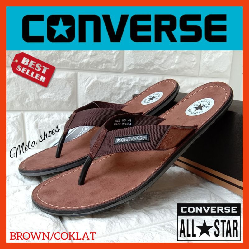 SANDAL JEPIT PRIA CONVERSE ALL STAR / SANDAL DISTRO COWOK PROMO / SENDAL KASUAL LAKI-LAKI TERLARIS ini