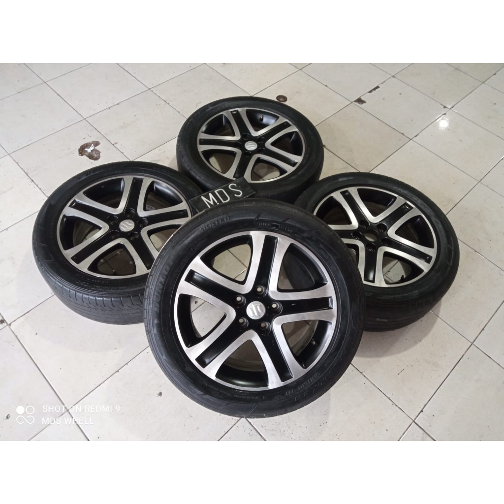 Velg Mobil Copotan Suzuki Vitara Ring 17 Bisa Buat Mobil XL7 Ertiga (Ban Sudah Gundul)