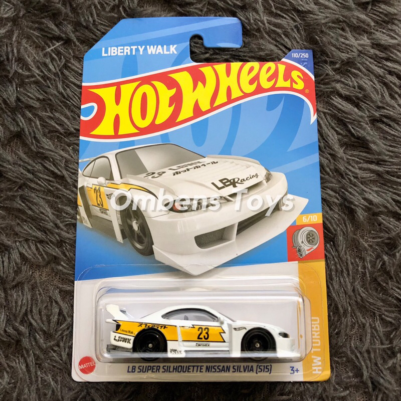 Hot Wheels LB Super Silhouette Nissan Silvia S15 LBWK Hitam, LBWK Kuning &amp; LBWK Putih