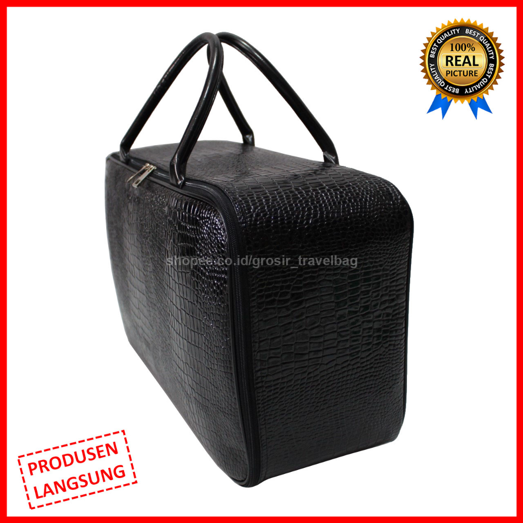 Travel Bag Jumbo Premium - Tas Travel Jumbo (CRDJ 05) - Tas Pakaian - Travel Bag Wanita -Travel Bag Kulit PU waterproof