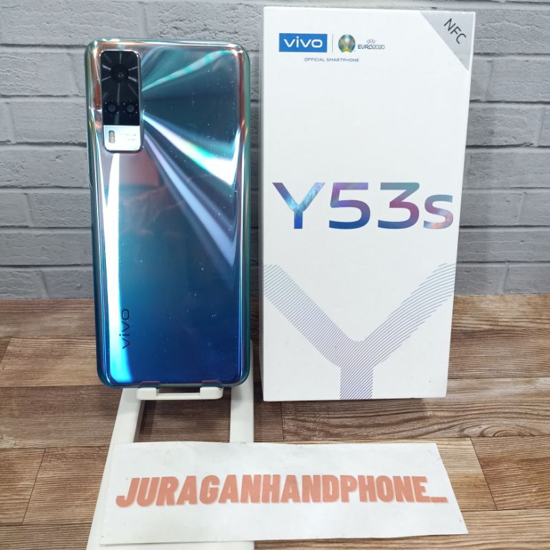 Vivo Y53S NFC Ram 8GB + 3GB Internal 128GB HP Second Seken Bekas Vivoo Y53S 8/128 Ex Garansi Resmi R