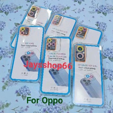 Case Bening / Case Clear TEBAL For All Type Hp Oppo A54 4G A16k A55 4G A94 4G Reno 7 5G Reno 7 4G Reno 7Z 5G  Reno 8Z 5G