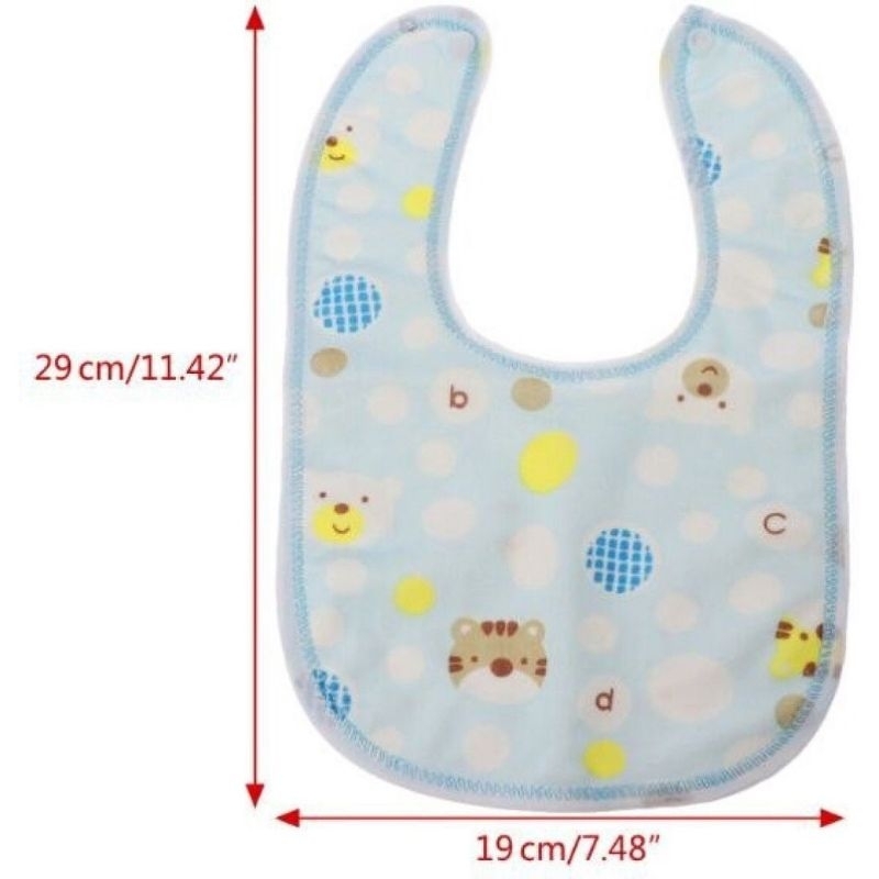 Makassar Celemek makan bayi anti air slabber baby waterproof handuk air liur anak