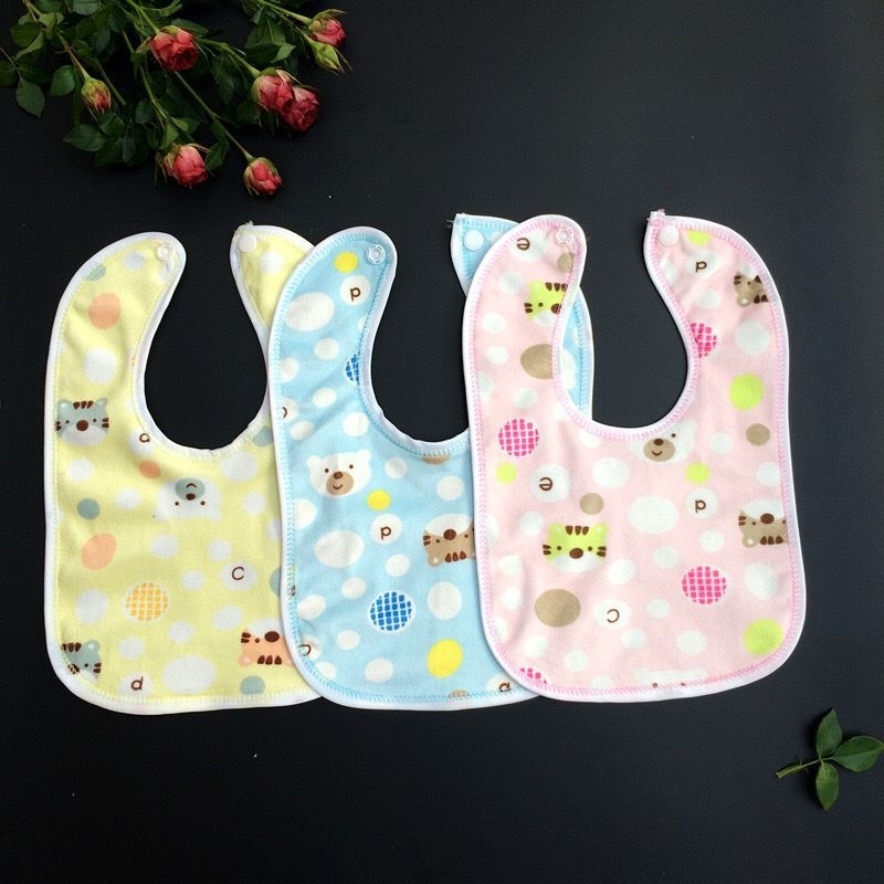 Makassar Celemek makan bayi anti air slabber baby waterproof handuk air liur anak