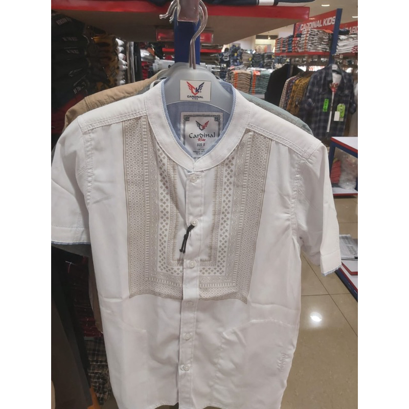 BAJU KOKO CARDINAL KIDS BOYS BAJU KOKO LENGAN PENDEK BAJU KOKI BRANDED ORIGINAL MURAH BAJU MUSLIM AN