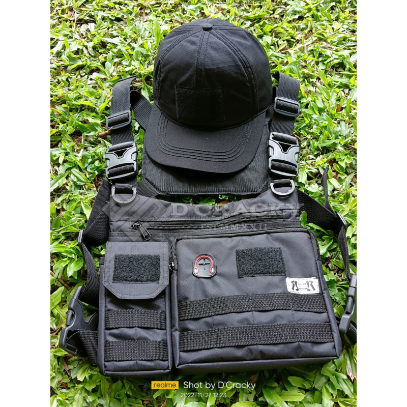 Chest Bag / Tas Dada / Tas + Topi