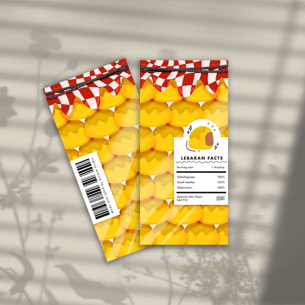 

PREMIUM Amplop Lebaran Nastar & Kastengel - Girasm Studio