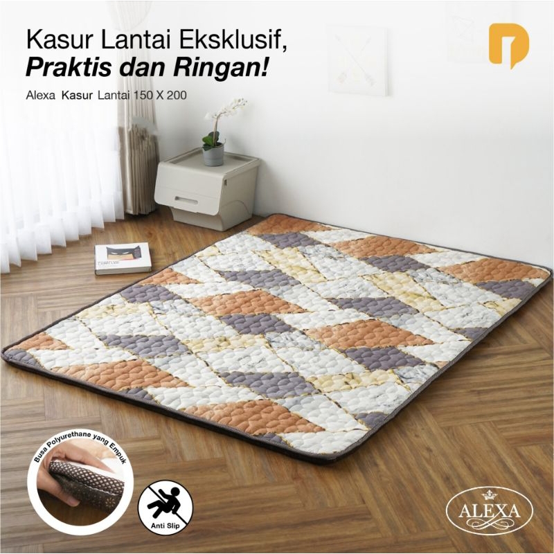 Kasur Karpet Busa Lantai Alexa 150 x 200 cm