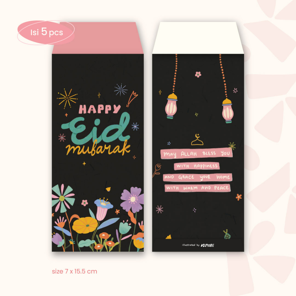 

Amplop Lebaran Idul Fitri (isi 5 pcs) ALB02