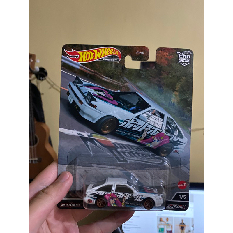 HotWheels Toyota AE86 Sprinter Trueno