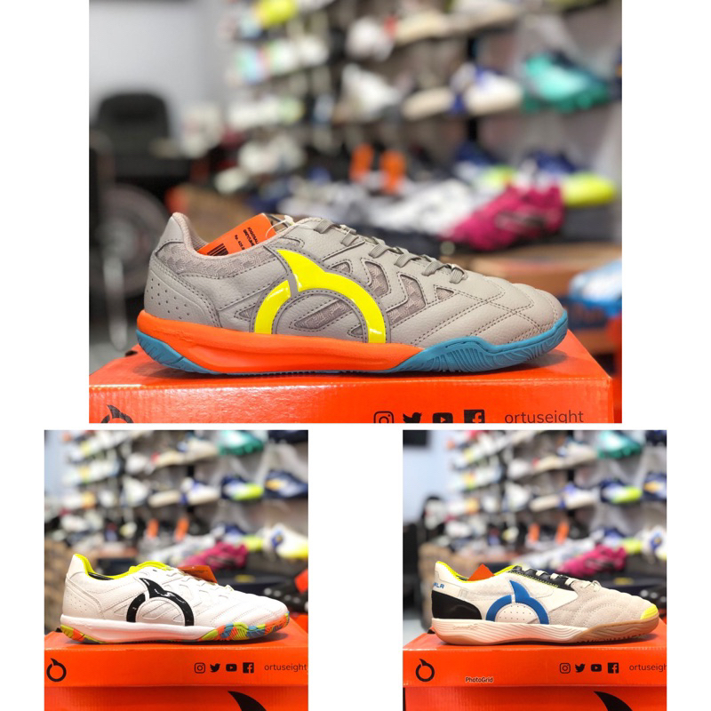 ORTUSEIGHT JOGOSALA RAMPAGE DAN JOGOSALA ULTIMA  / SEPATU FUTSAL ORTUS ORIGINAL MURAH