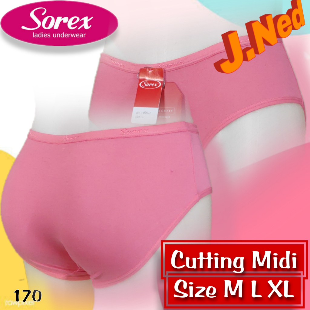 J170 CELANA DALAM WANITA SOREX 02503 CD WANITA SOREX CD SOREX WANITA