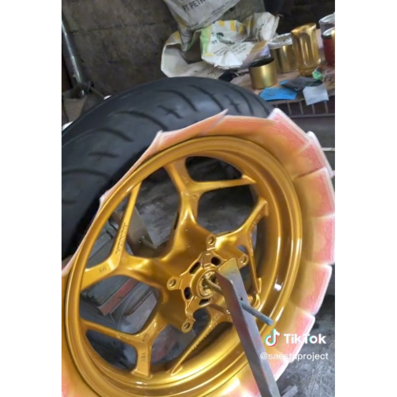 Cat Gold Metallic Cat Emas Cat Duco Cat Motor Mobil1kg