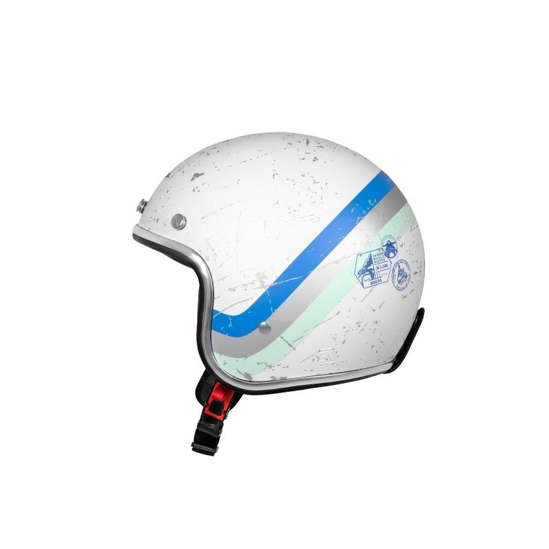 HELMET VESPA HERITAGE BIANCO/ HELM VESPA HALF FACE ORIGINAL HERITAGE PUTIH