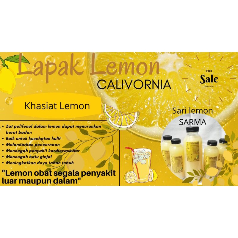 

sari lemon berkhasiat