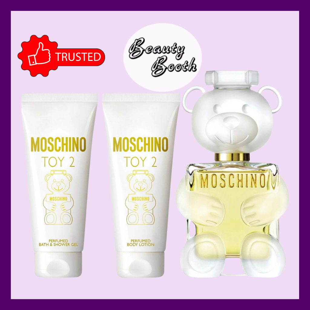 MOSCHINO Toy 2 Gifset Bubble Gum | Ty Boy Gifset | Moschino Gift Set Parfum