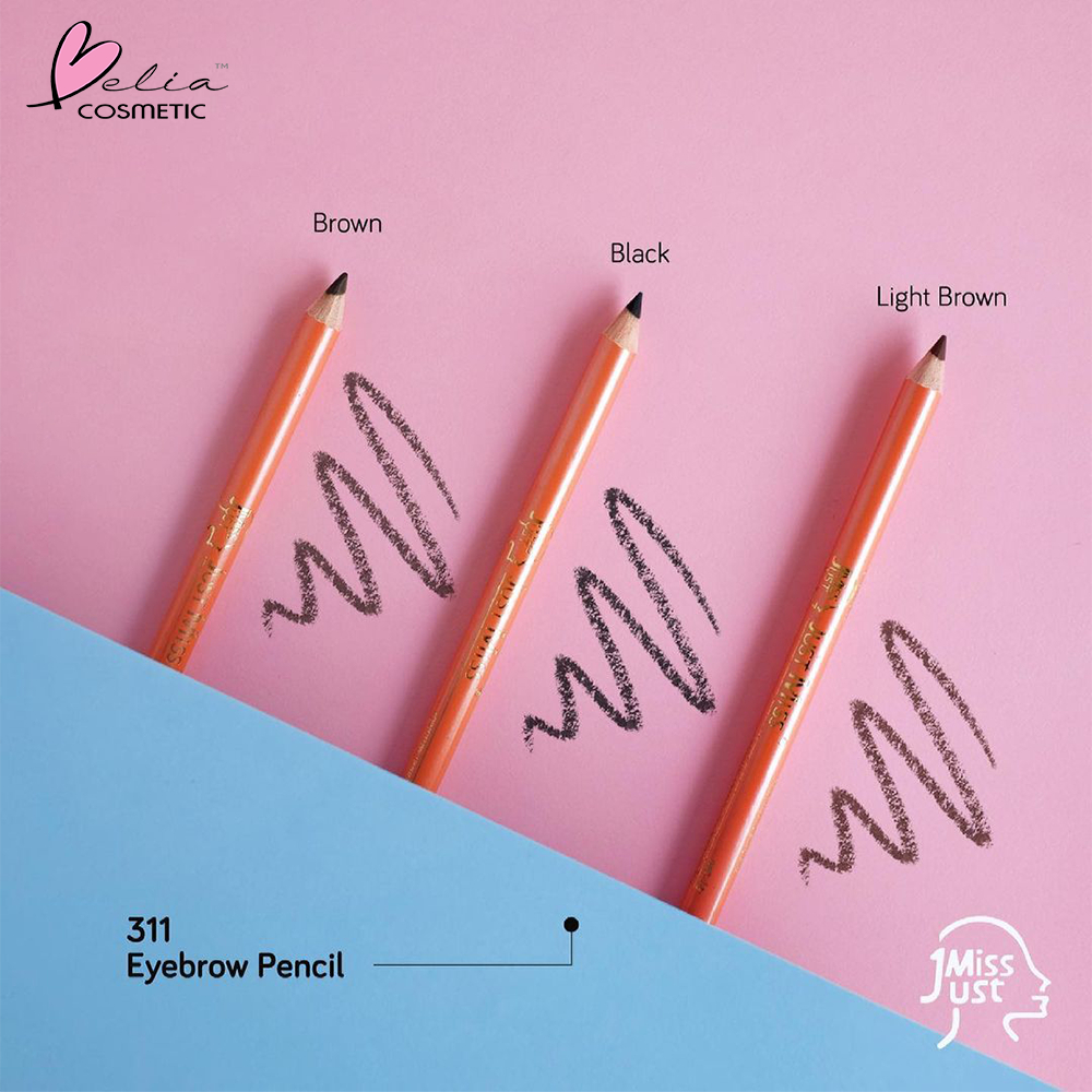 ❤ BELIA ❤ JUST MISS Eyebrow Pencil All Series | Justmiss Pensil Alis 708C | 311 | 209M | 801 | 708A | Pigmented | Long Lasting