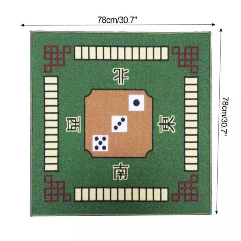 Tikar Mahjong Karpet Mahjong Majiang Maciok Carpet Alas Meja Kualitas