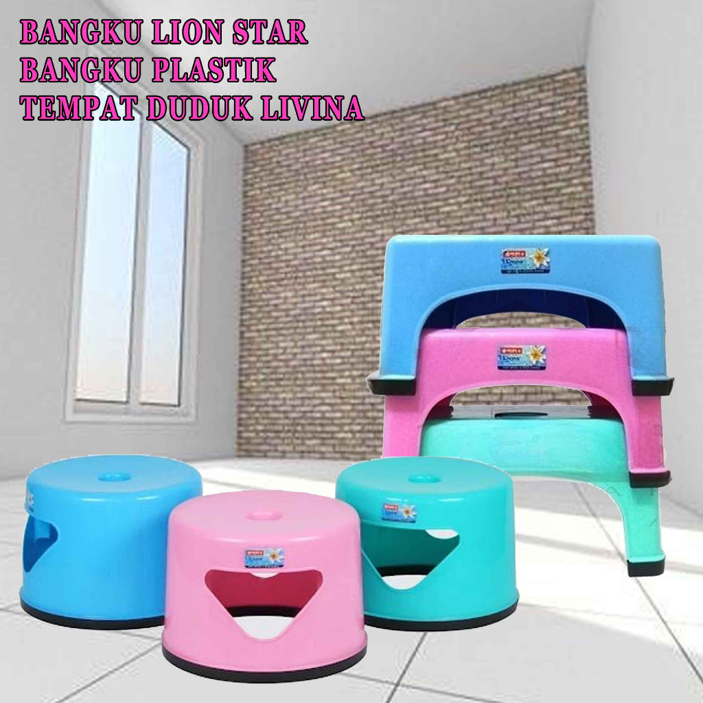 Bangku Plastik* Bangku Lion Star* Tempat Duduk Livina