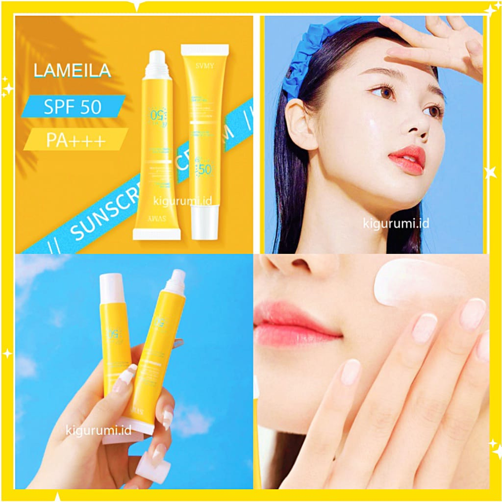[READY !!!] Lameila Protect Me SPF 50 PA +++ / Sunscreen Lameila Original 55ml &amp; 20ml