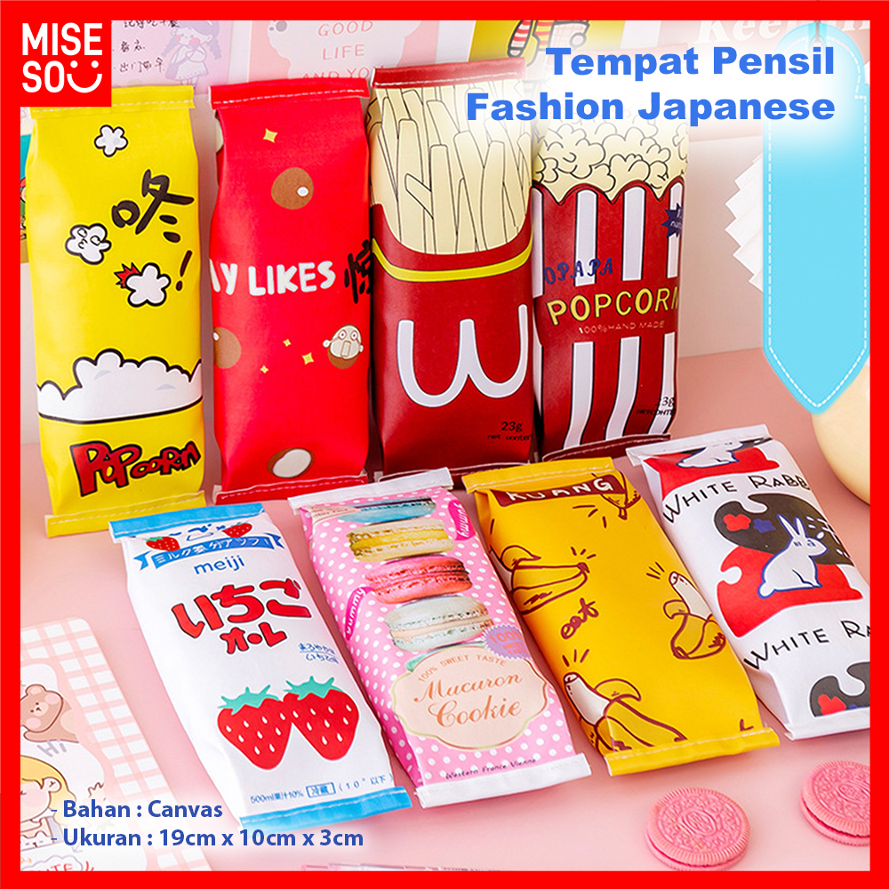 

Tas Pensil Unik Kotak Pensil Lucu Tempat Pensil Fashion Japanese 634