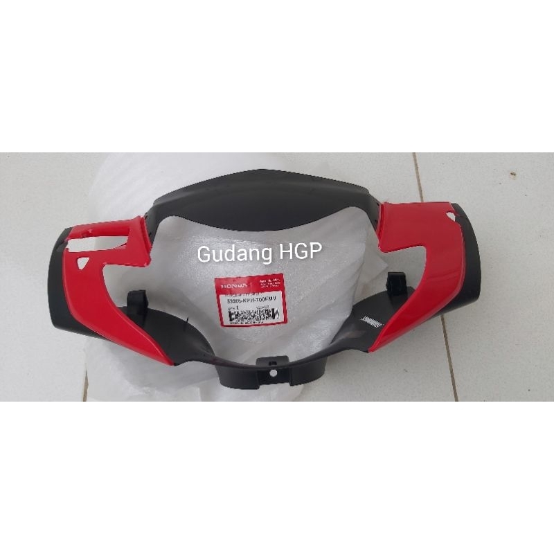 Cover Handle Front Wine Red Batok Lampu Depan Honda Supra X 125 Injection 2005-2006 53205-KPH-700FMV