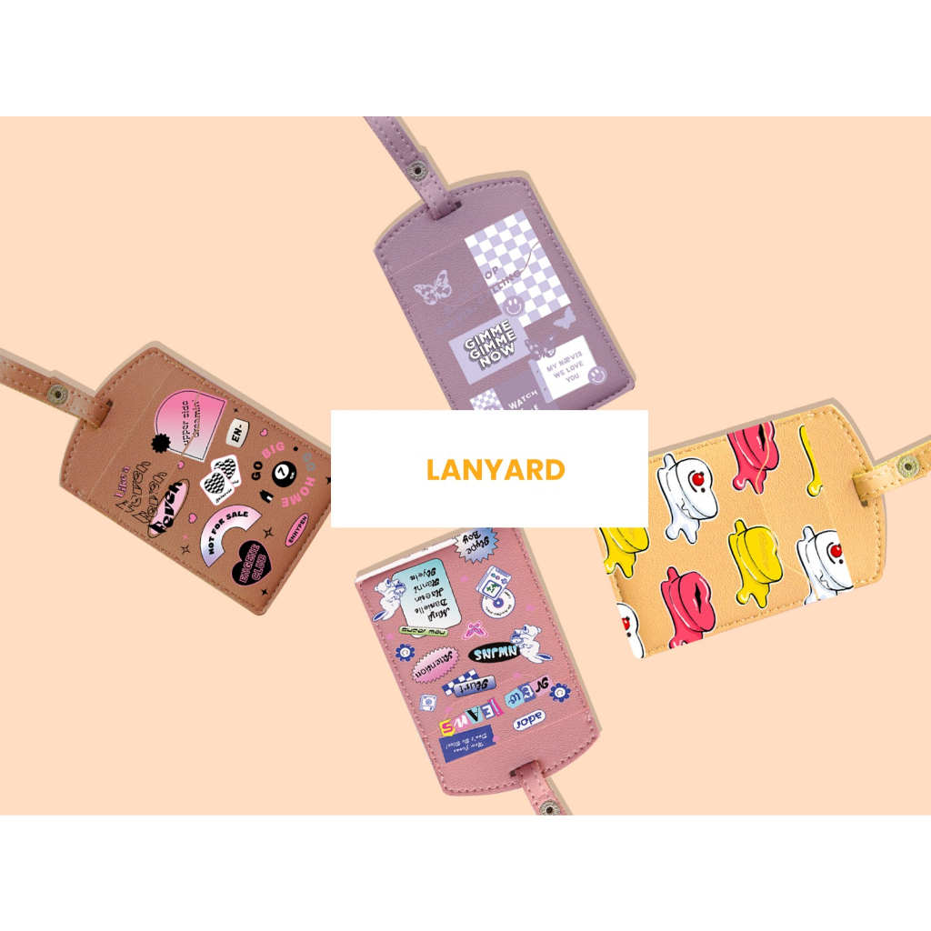 

Leather Lanyard Cardholder (Gantungan ID Card)
