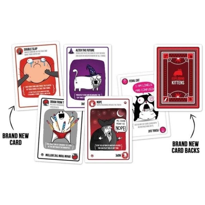 EXPLODING KITTENS PARTY PACK - CARDS GAME - BOARD GAME