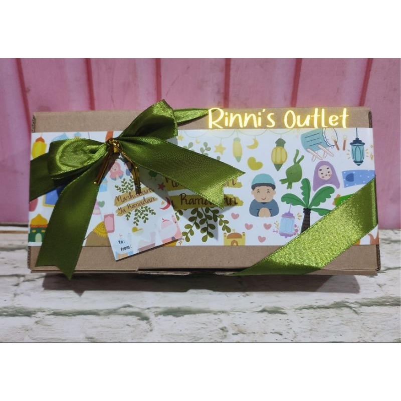 

tambahan packing Hampers idul Fitri