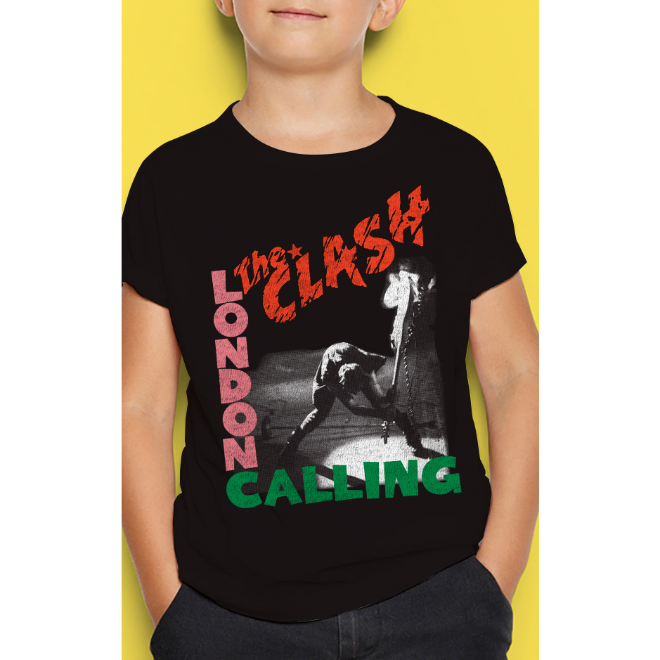 THE CLASH London Calling t shirt Kids