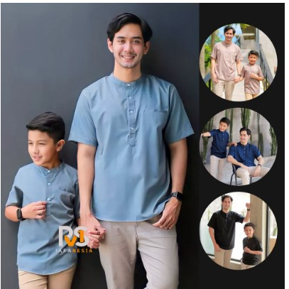 baju koko cuple ayah dan anak / koko couple / koko ayah anak / koko ayah dan anak laki / koko couple