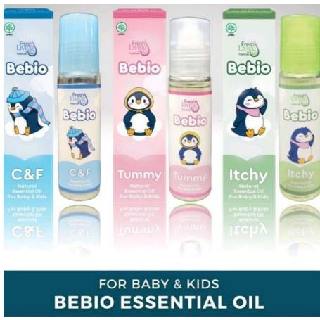 ^ KYRA ^ Bebio Natural Essential Oil Khusus Untuk Anak Anak dan Bayi By Fresh Care Mirip Cessa Baby