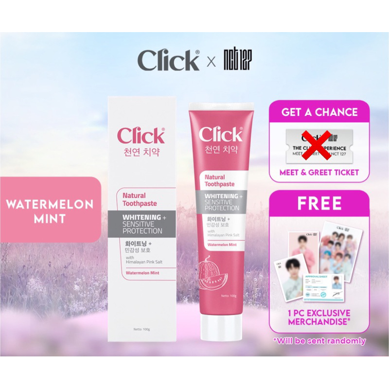 NCT 127 X CLICK TOOTHPASTE ODOL JUNGWOO