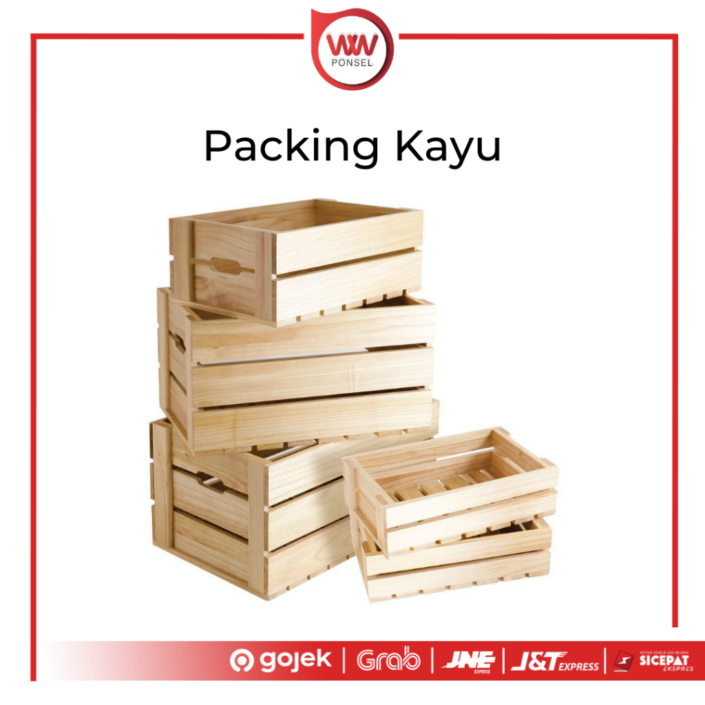 

Tambahan Packing Kayu dan Asuransi Untuk Barang Elektronik
