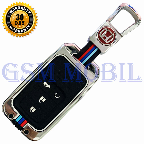 Casing Metal Elegant Kunci Remote Honda Civic 2016 4 Tombol