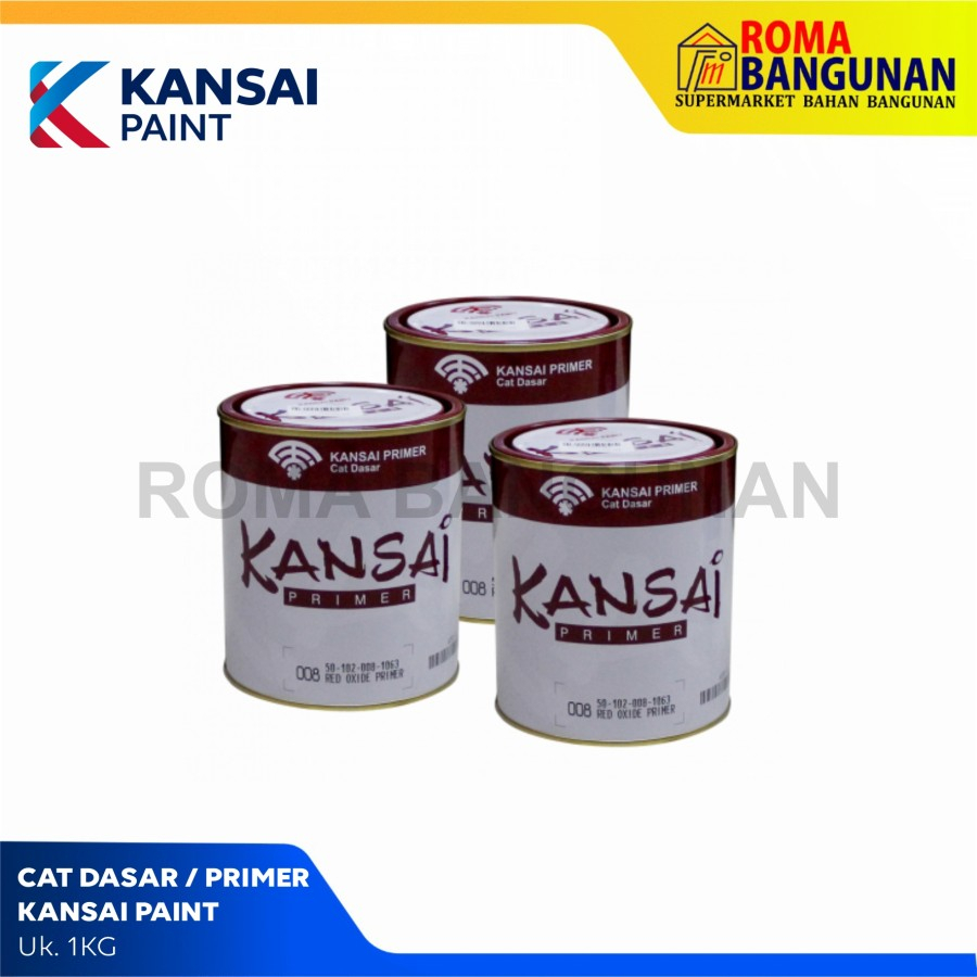 Cat dasar / Kansai Primer / Zinc Phosphate / Zinc Phospate 1kg