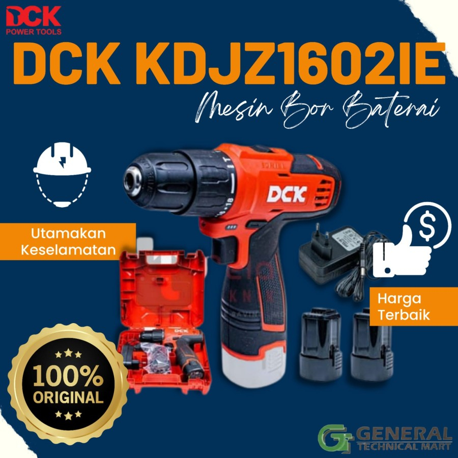 Bor Batere Battery 10MM Cordless Drill DCK KDJZ1602iE 26V Reversible