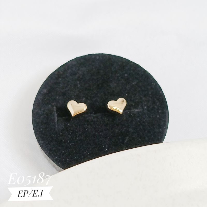 Anting xuping stud love gold E05187