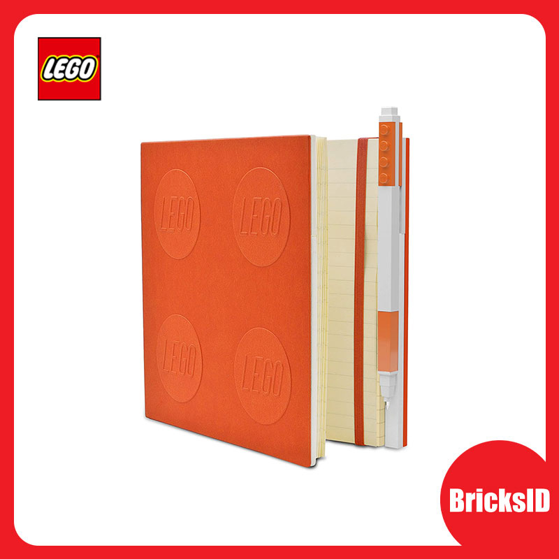 

LEGO 52440 Locking Notebook with Gel Pen - Orange