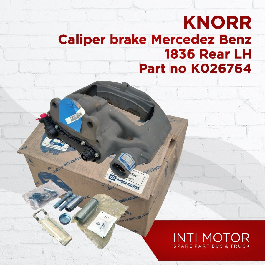 KNORR - CALIPER BRAKE - K026764 - MERCEDES BENZ 1836 REAR LH