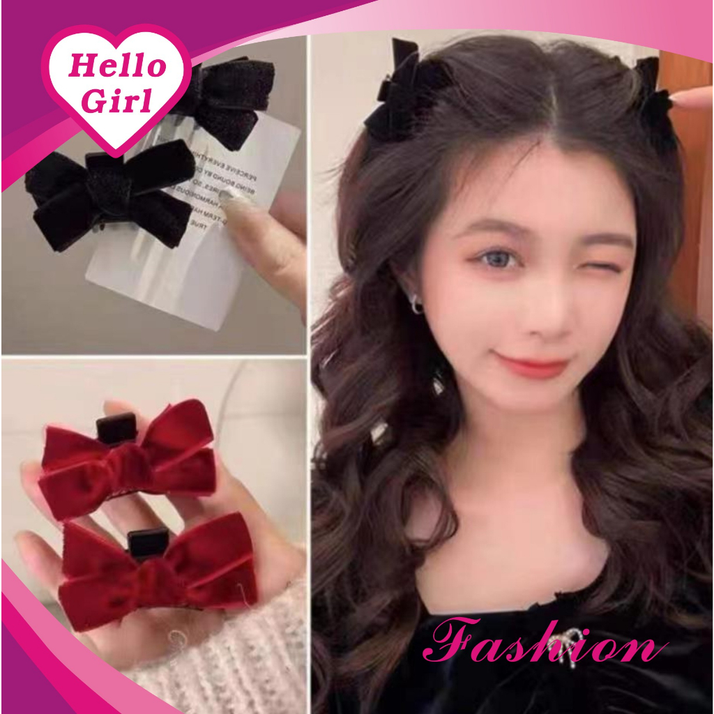 (Hello Girl) F206 Jepit Rambut Wanita/ Jepit Rambut Model Pita Gaya Korea Import