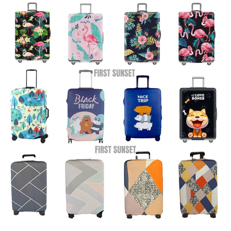 FIRST SUNSET- COVER KOPER / SARUNG PELINDUNG KOPER /COVER KOPER LUCU / COVER KOPER UNIK