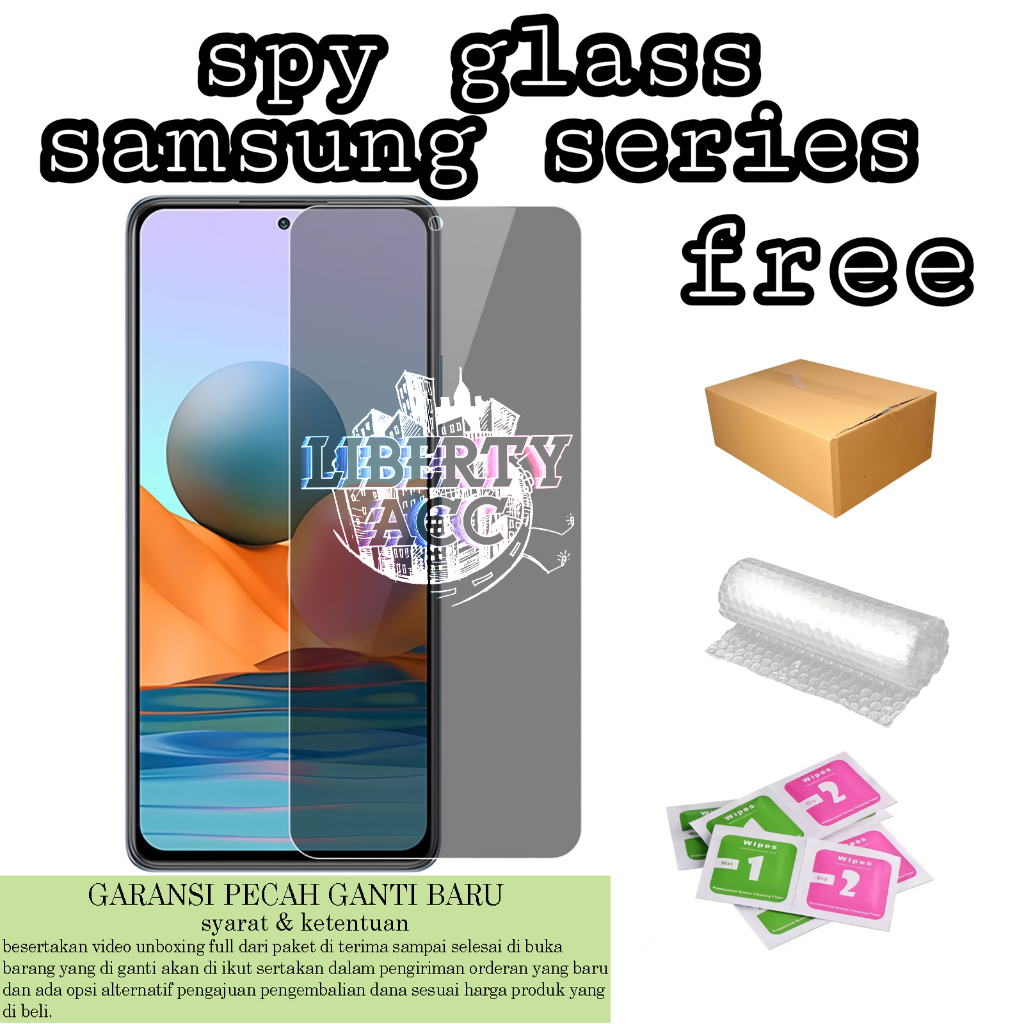 tempered glass anti spy full cover  samsung a01s/a02/a02s/a10/10s/a20/a20s/a30/a30s/a50/a50s/a70/a11/a12/a21/a21s/a31/a41/a51/a71/a32/a42/a52/a72/a22/a32/a52/a72/a03s/a52s 5G/a03 core/a03/a13/a73 5G/a53 5G/a33/a23/a04/a04s/a04e/a14/a54/a34