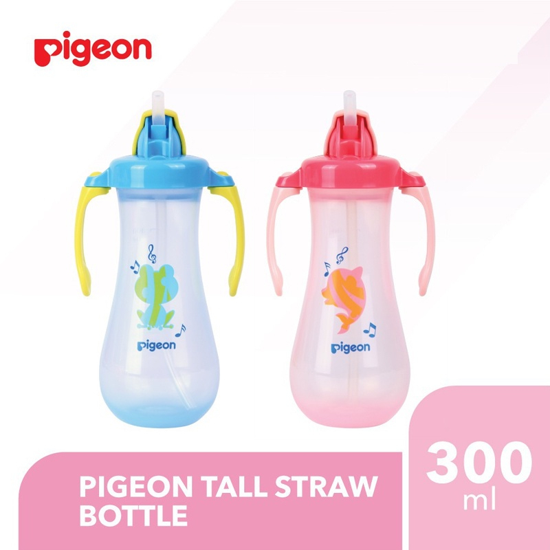 Pigeon Tall straw bottle 300ml