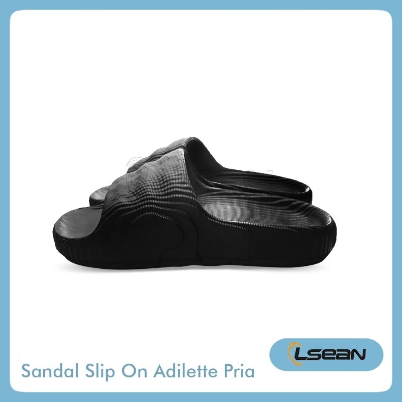 Sandal Slop Pria Model Slip On Adilette Slide