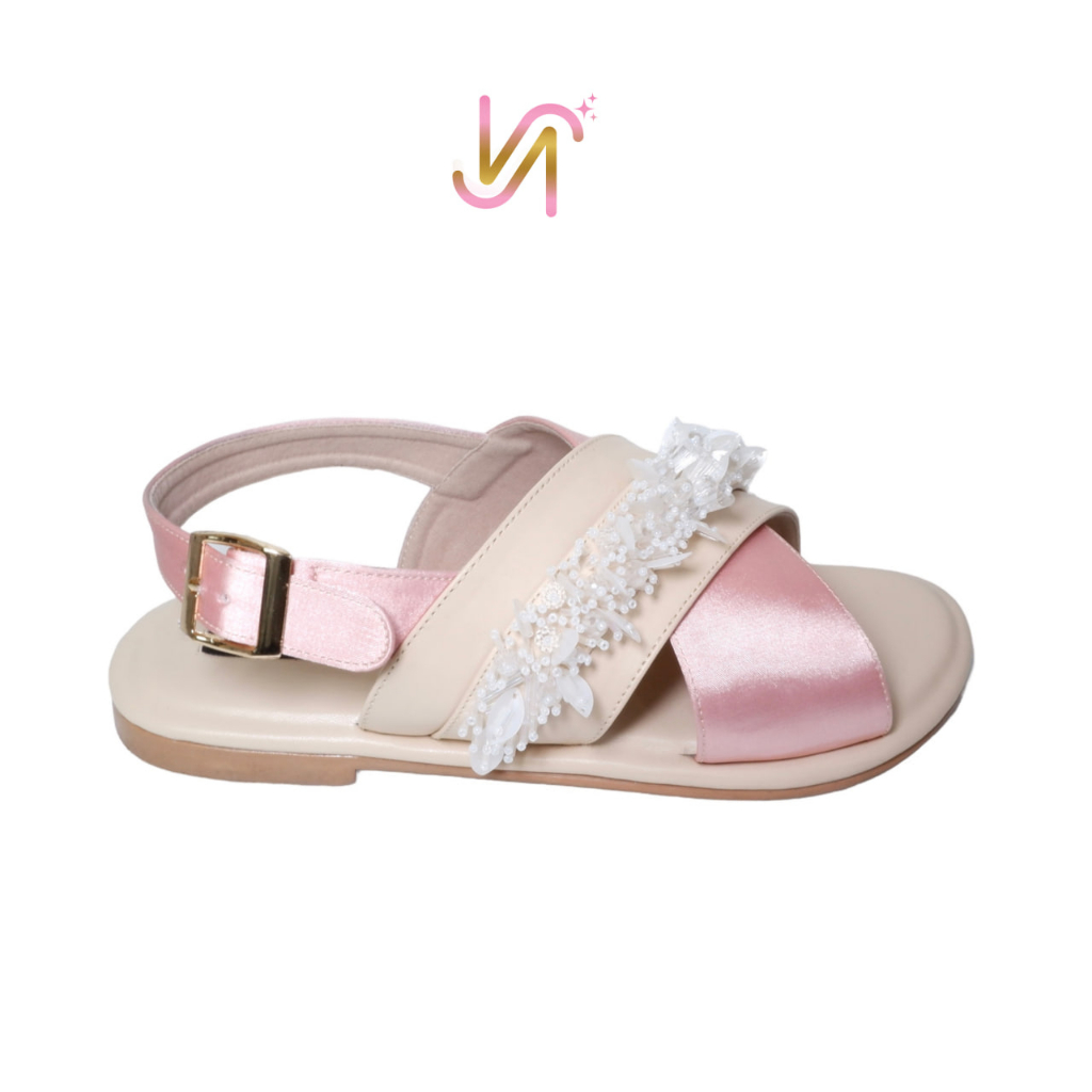 Nadilastuff Signature Raya collection Rayline Sandal Flat Wanita Premium