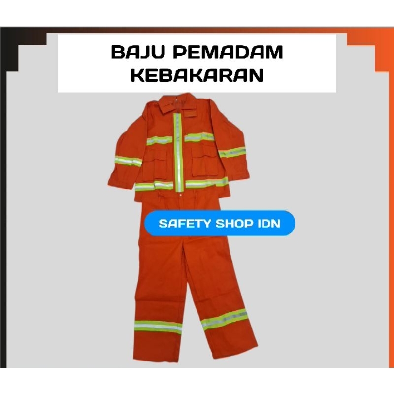 Baju pemadam kebakaran / baju tahan api / baju tahan panas