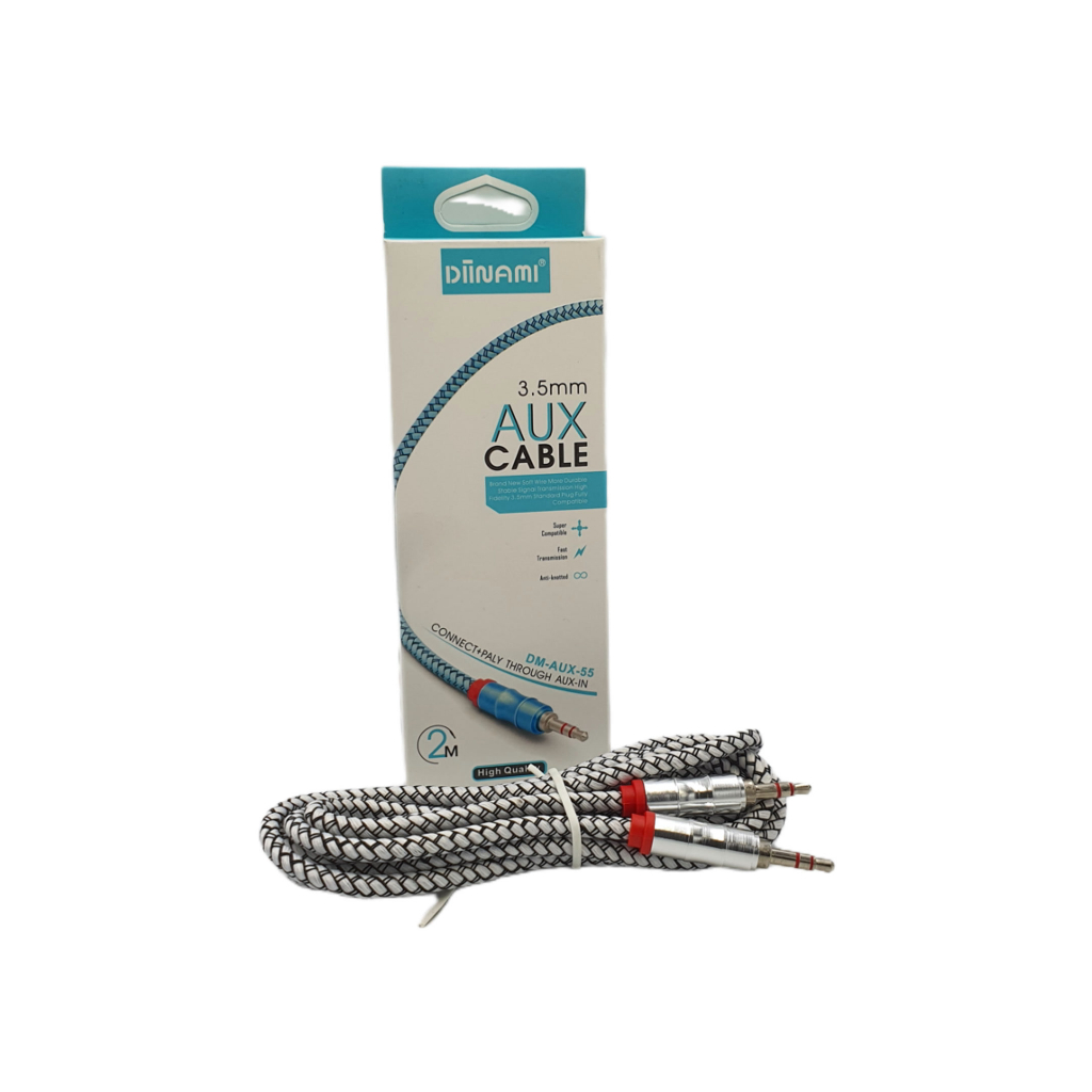 Kabel Audio/Kabel AUX Jack 3.5mm Diinami