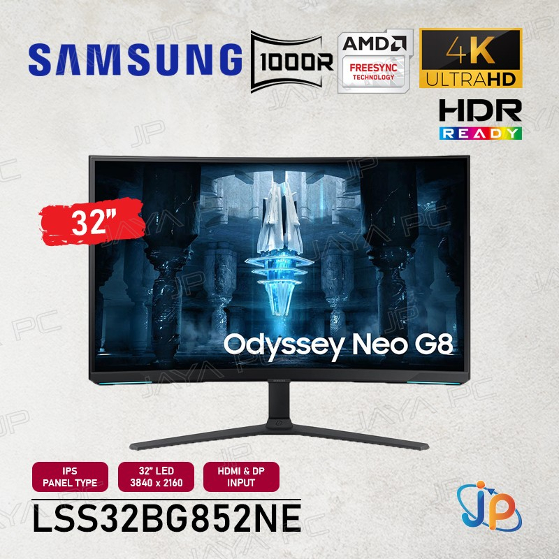 Monitor Samsung LED Odyssey Neo G8 S32BG852/ LS S32BG852 - 4K 32" Inch